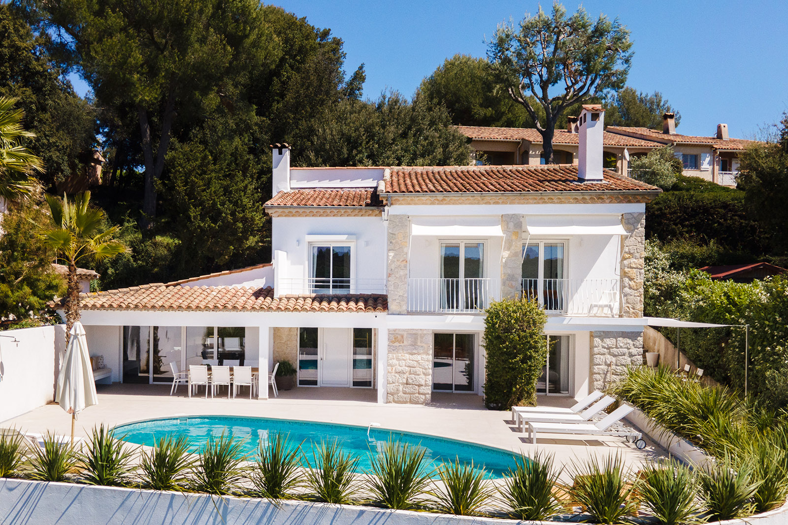 Villa Azur te Biot, Zuid Frankrijk